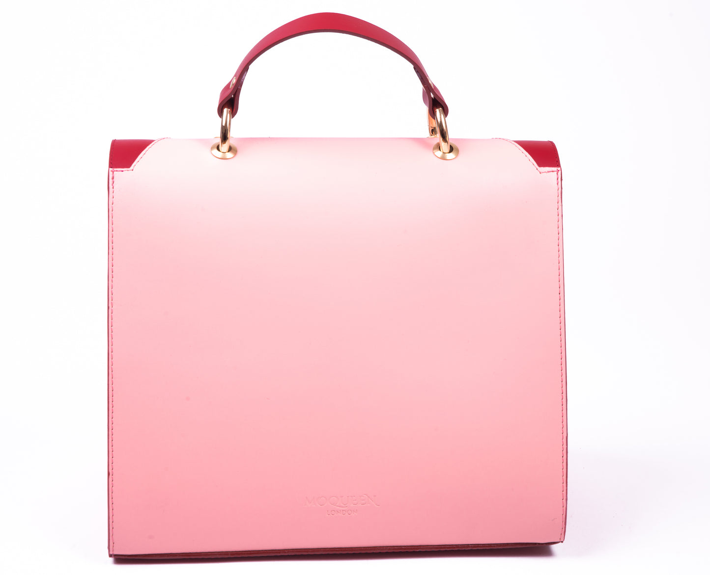 Valiant Poppy 'V' leather shoulder handbag