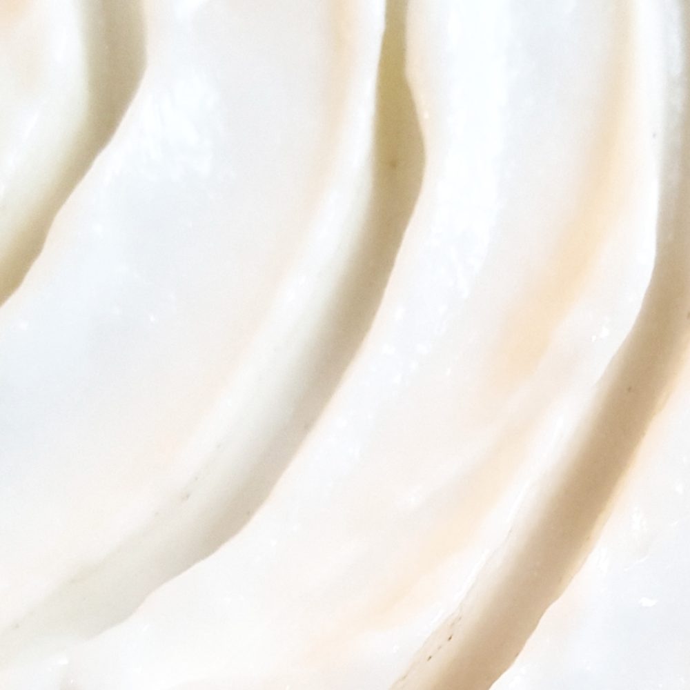Image of hair butter in a creamy state